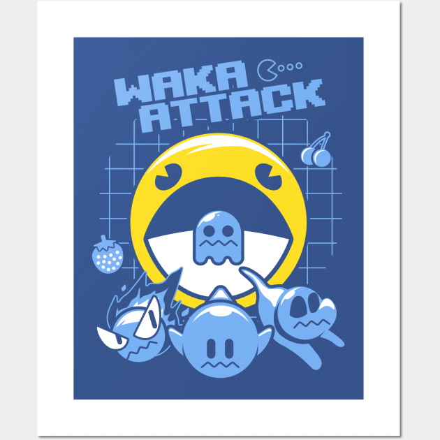 Waka Attack Wall Art by andrefellip